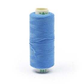 Нитки Dor Tak 40/2, 400 ярд, цвет №387 голубой, 10 шт в уп.
