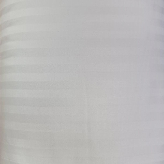Страйп сатин отбелённый Красная талка, ширина 240 см, длина 10 м - Фото 1