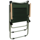 Кресло складное maclay, 55 х 50 х 78 см, до 120 кг, цвет зелёный - фото 12135380