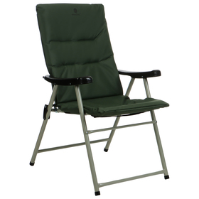 Кресло складное, мягкий матрас 57 х 48 х 90 см, до 120 кг, цвет зелёный