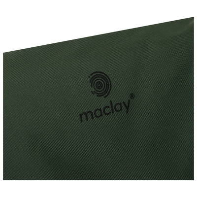 Кресло складное maclay, с мягким матрасом, 57×48×90 см, до 120 кг, зелёное