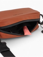 Сумка женская кросс-боди TEXTURA на молнии, 19×6×10.5 см, рыжая - Фото 11