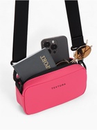 Сумка женская кросс-боди TEXTURA на молнии, 19×6×10.5 см, фуксия - Фото 10