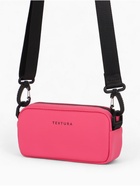 Сумка женская кросс-боди TEXTURA на молнии, 19×6×10.5 см, фуксия - Фото 5