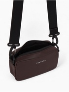 Сумка женская кросс-боди TEXTURA на молнии, 19×6×10.5 см, коричневая - Фото 11