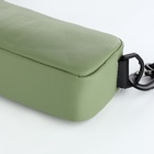 Сумка женская на молнии TEXTURA, маленький размер, оливковая - Фото 7