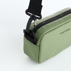 Сумка женская на молнии TEXTURA, маленький размер, оливковая - Фото 8