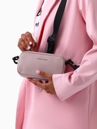 Сумка женская кросс-боди TEXTURA на молнии, 19×6×10.5 см, розовая - Фото 15