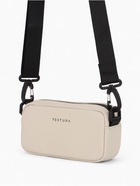 Сумка женская кросс-боди TEXTURA на молнии, 19×6×10.5 см, светло-бежевая - Фото 4