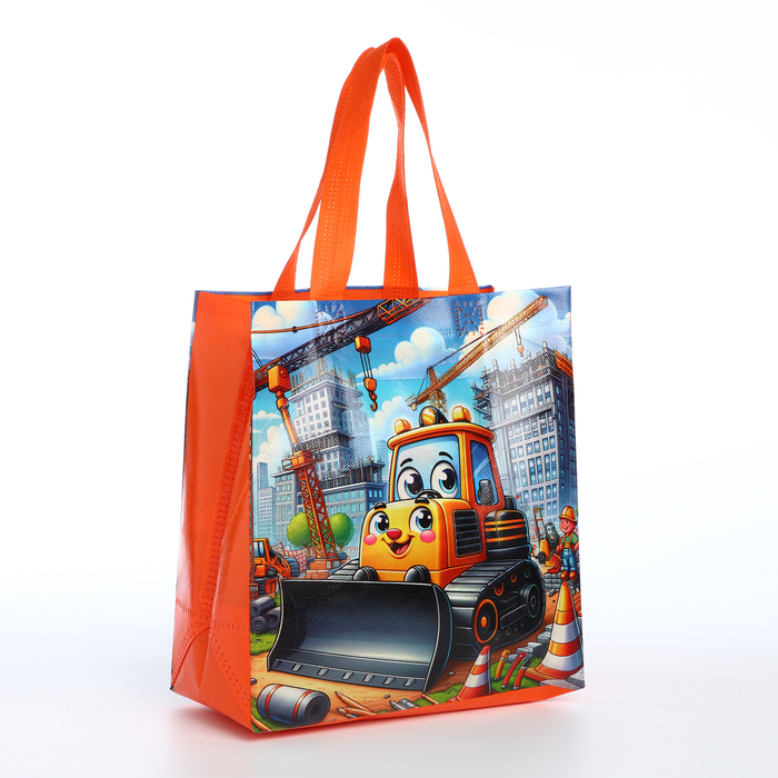 Сумка детская без застёжки, цвет оранжевый - Фото 1