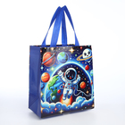 Сумка детская без застёжки, цвет синий - Фото 1