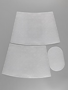 Канва-основа для вышивания корзины, пластиковая, 40.5×26.5×29 см, 20×12.5 см, белая - Фото 2