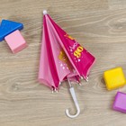 Зонт детский механический "Любимая дочка", r=26см, цвет розовый - Фото 5