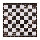 Шахматное поле 30 х 30 см "Мрамор", винил - Фото 2