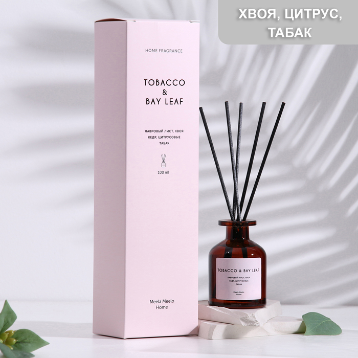 

Диффузор ароматический, "Tоbacco & bay leaf", 100 мл