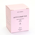 Ароматическая свеча в банке «Цитрусовый раф», апельсин, кофе, ваниль, 250 мл - Фото 9