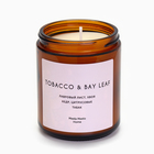 Свеча в банке ароматическая "Tоbacco & bay leaf", хвоя, кедр, табак, 250 мл - Фото 6