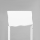 Стойка прикассовая 205×45×55, 3 корзины, 2 гребёнки, цвет белый - Фото 3