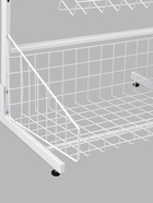 Стойка прикассовая 190×64.5×55 , 3 корзины, 3 гребёнки, белая - Фото 4