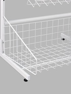 Стойка прикассовая 190×64.5×55, 3 корзины, 3 гребёнки, белая - Фото 5