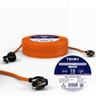 Удлинитель-шнур 1х10м с заземл. 6А IP20 3х0.75 TOKOV ELECTRIC TKE-SS10-075-Z - фото 51616387