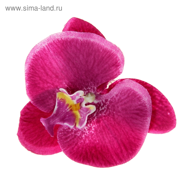 Зажим "Орхидея", цвет фуксия - Фото 1