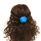 Гавайский зажим "Георгин", цвет голубой - Фото 5