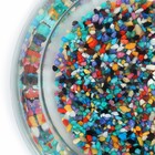 Мраморная крошка «Пижон Аква», фр. 5-10 мм, калейдоскоп, 800 г - Фото 1