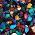 Мраморная крошка «Пижон Аква», фр. 5-10 мм, калейдоскоп, 800 г - Фото 4