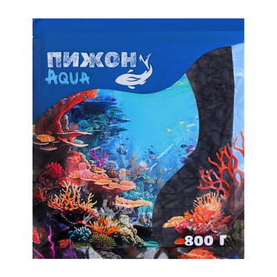 Мраморная крошка «Пижон Аква», фр. 5-10 мм, агат, 800 г
