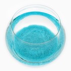 Песок кварцевый (0.8-1.5 мм) бирюза, 800 г - Фото 2