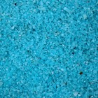 Песок кварцевый (0.8-1.5 мм) бирюза, 800 г - Фото 3