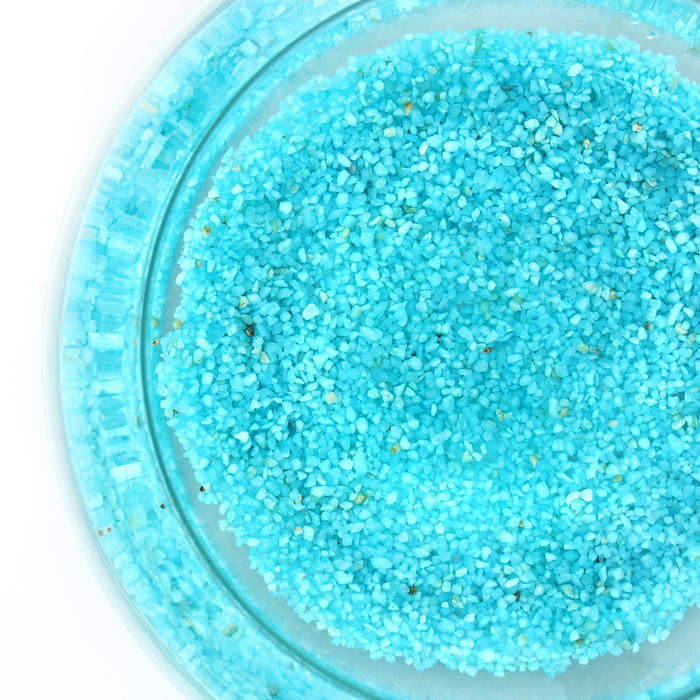 Мраморная крошка «Пижон Аква», фр. 2-5 мм, бирюза, 800 г - Фото 1