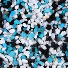 Мраморная крошка «Пижон Аква», фр. 2-5 мм, лагуна, 800 г - Фото 4