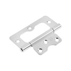 Петля-бабочка 85х43х2, покрытие цинк, 100 шт (комплект 100 шт) - фото 25289405