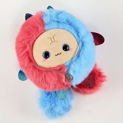 Мягкая игрушка «Зодиаки: Близнецы», с кулоном, 17 см