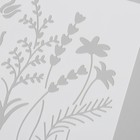 Трафарет пластик "Полевые цветы" 15х15 см - Фото 3