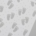 Трафарет пластик "Детские ножки" 15х15 см - Фото 3