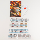 Алмазная мозаика на новый год с частичным заполнением на холсте «Чашка кофе», 15 х 21 см, новогодний набор для творчества - Фото 3