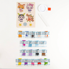 Алмазная мозаика - стикер на новый год для детей с частичным заполнением «Милые зверюшки», набор для творчества - Фото 3