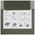 Палатка туристическая, трекинговая maclay VALDAI 2, 2-местная, с тамбуром - Фото 21