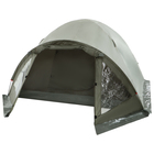 Палатка туристическая 4-местная maclay KATUN 4, 380×210×135 см, трекинговая, двухслойная, с тамбуром, зелёная - Фото 10