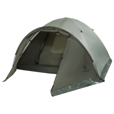Палатка туристическая, трекинговая maclay KHIBIN 4, 4-местная, с тамбуром