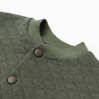 Костюм: толстовка и брюки Крошка Я, рост 74-80 см, хаки - фото 24752946