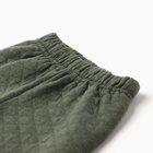 Костюм: толстовка и брюки Крошка Я, рост 86-92 см, хаки - фото 24752960