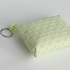 Кошелёк-монетница на молнии, 12×2.5×8.5 см, зелёный - Фото 3