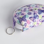 Кошелёк монетница «Цветы и бабочки» Выбражулька, на молнии, МИКС - Фото 5