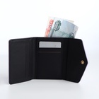 Кошелёк женский на кнопке 10.5×3.5×8.5 см, сиреневый - Фото 3