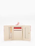 Кошелёк женский на кнопке, 10×1.5×8 см, с принтом, розовый - Фото 3