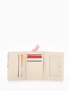 Кошелёк женский на кнопке, 10×1.5×8 см, с принтом, сиреневый - Фото 3